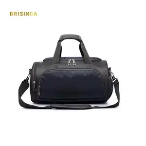 Offre Spéciale sacs de frappe de week-end personnalisés, sac à bagages de voyage pour dames, sac de Sport noir 7 jours Sport OEM ODM accepter 50 pièces