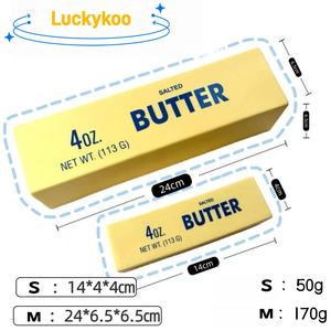 Juguete Blandito Kawaii de PU con Forma de Barra de Mantequilla, Juguete <span class=keywords><strong>Mochi</strong></span> de Arroz de Levantamiento Lento, Juguete Antiestrés Suave de Taba Horneada - Product Image 5