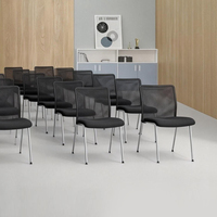 Chaise de formation et de réunion moderne de haute qualité pour écoles, bureaux et maisons, vente en gros directe usine