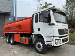 Camión Cisterna de Combustible L3000 6x4 de 10 Ruedas para Trabajo Pesado de 15000L-18000L con Dispensador de Combustible y Medidor - Product Image 6