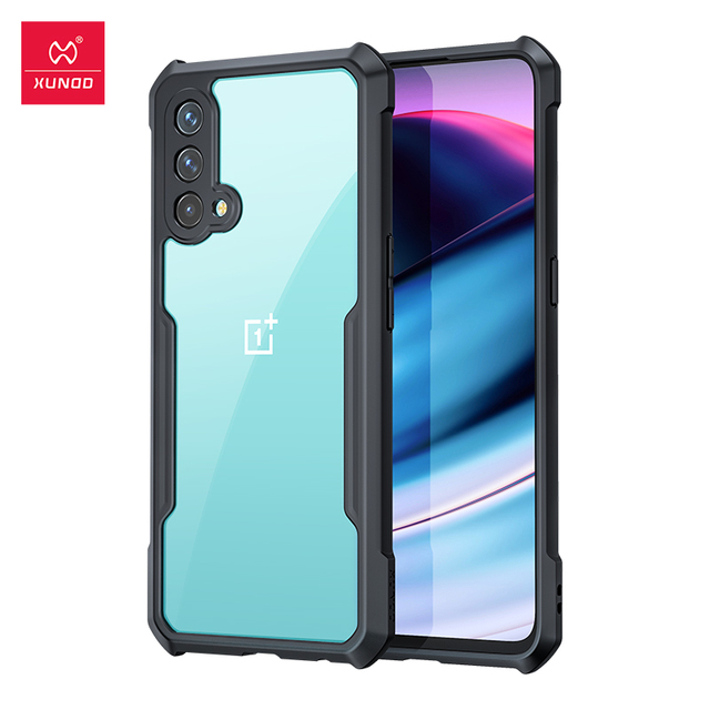 New Arrivals Xundd Brand Shockproof TPU Bumper Clear Acrylic Back Cover Mobile Phone Protective Capa Case for Oneplus Nord CE 5G