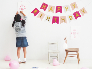 Vente Flash : Bannières en papier écologiques et durables personnalisées en forme de queue de poisson, décorations suspendues imprimées en sérigraphie pour fêtes d'<span class=keywords><strong>anniversaire</strong></span>, Marque LK - Product Image 6