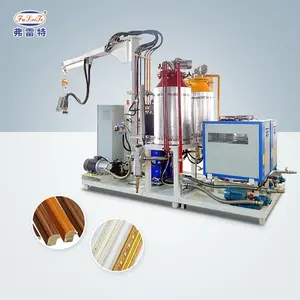 Automatic polyurethane high pressure foaming machine equipment manufacturers for decoration of wood frame foam