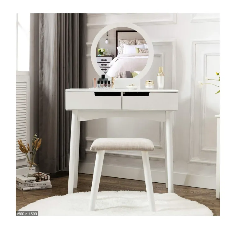 Nieuwe Vanity Make-Up Tafel Set Kaptafel moderne kaptafel ontwerp houten goede kwaliteit