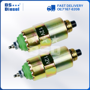 Khác phụ tùng ô tô 12V nhiên liệu shut off solenoid valve 7167-620b cho Perkins DPA DPS CAV <span class=keywords><strong>Lucas</strong></span> - Product Image 6