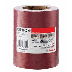 BOSCH - 2609256B83 Rouleau abrasif pour bois et peinture 115mm x 5m - EAN 3165140645645 ABRASIVES ABRASIVE PAPERS - Product Image 2