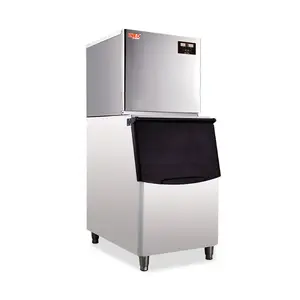 Équipement de réfrigération de cuisine de restaurant d'hôtel Machine commerciale de fabricant de glaçon de capacité de 210 kilogrammes