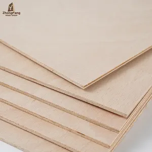 Beech Faced Moulded HDF Door Skin Plywood For Interior Decoration