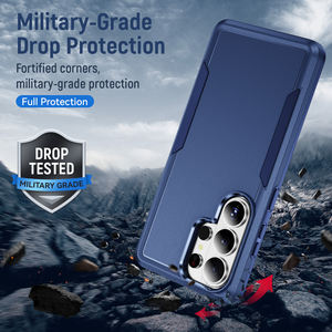 <span class=keywords><strong>Coque</strong></span> de protection antichoc 2-en-1 double couche pour <span class=keywords><strong>Samsung</strong></span> Galaxy S26 Ultra S25 Edge S24 S23 Plus S22 S21 FE - Product Image 4