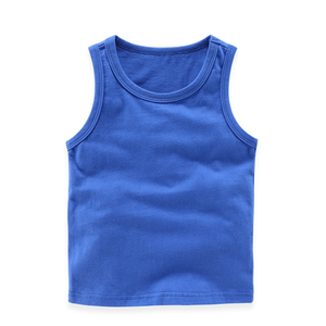 Maglia all'ingrosso <span class=keywords><strong>abbigliamento</strong></span> <span class=keywords><strong>per</strong></span> <span class=keywords><strong>bambini</strong></span> <span class=keywords><strong>per</strong></span> ragazzi canotta in cotone 100 senza maniche Top corto <span class=keywords><strong>per</strong></span> <span class=keywords><strong>bambini</strong></span> - Product Image 2
