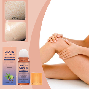 Bola de Aceite de Ricino para el Cuidado Corporal, Nutre Suavemente la Piel, Hidratante, Cuidado Delicado, Líquido Orgánico, Aceite Esencial - Product Image 3