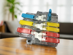 Nhỏ gọn lt636 <span class=keywords><strong>M3</strong></span> nhanh chóng kết nối dây 32A ốc vít trong suốt đòn bẩy Nut lỗ điện ứng dụng đồng liên hệ với dây nối - Product Image 3