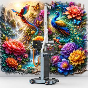 <span class=keywords><strong>Imprimante</strong></span> murale 3D <span class=keywords><strong>Epson</strong></span> I3200, machine d'impression murale haute précision pour surfaces verticales en métal, bois, acrylique, verre - Product Image 1