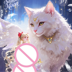 Cartes à collectionner de la série Sailor Moon style chinois, cartes commémoratives de la déesse, cartes en papier Ae sur le thème du conte de fées violet, fabriquées en Chine pour les jeunes - Product Image 5