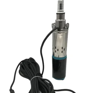 Brushless Dc48v Brushless 75m Head Submersible Solar Screw Water Pump For Agriculture Irrigation