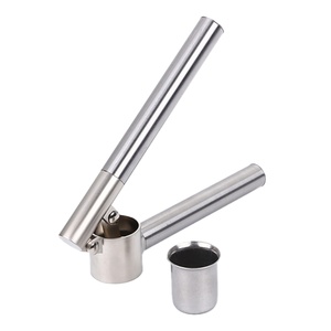 Hot-selling Durable Aluminum Alloy <b>Garlic</b> Press Ginger Crusher Manual Ginger <b>Chopper</b> Herb & Spice Tool Light Vibration Surface - Product Image 1