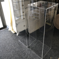 Socle en acrylique transparent - Deux tailles
