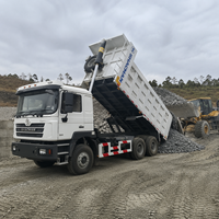 Самосвал Shacman F3000 6x4, 10 колес, 380 л.с., двигатель Weichai 351-450 л.с., б/у, для горнодобывающей промышленности, с задней разгрузкой