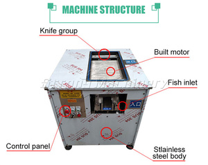 เครื่องหั่นปลาอัตโนมัติเครื่องตัดปลา - Product Image 5