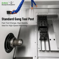 Torno CNC TCK6340 de Suministro Directo de Fábrica, Tipo Gang, con Guías PMI de Taiwán, Torno CNC Horizontal para Piezas Metálicas