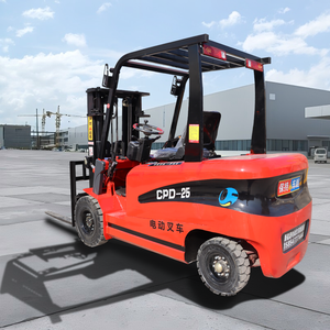 Forklift listrik Harga bagus Cpd 25 ekspor <span class=keywords><strong>2.5</strong></span> Ton Forklift listrik murni baru - Product Image 3