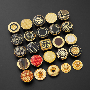 Sustainable Metal <b>Snap</b> Button Eco Friendly Alloy Material Custom Round Square Size Durable Clasp <b>Fastener</b> For Jacket - Product Image 4