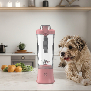 <span class=keywords><strong>Blender</strong></span> buah bertenaga baterai USB 600ml portabel dengan sedotan untuk milkshake dan Smoothies untuk mobil Hotel dan penggunaan luar ruangan - Product Image 1