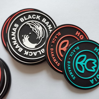 Étiquettes en silicone personnalisées pour vêtements, patchs avec logo personnalisé, étiquettes en caoutchouc souple en PVC