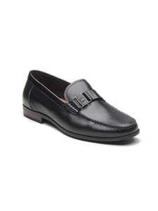 Mocasines de cuero con punta redonda, parte superior de cuero importado, forro de cuero DD y suela de TPR con lámina Ortholite de cuero. - Product Image 6