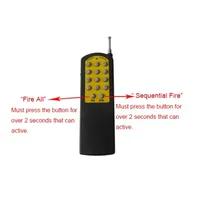 Nouveau produit facilement programmable, 12 canaux, feu séquentiel, pyrotechnie automatique pour spectacle de feux d'artifice de Noël