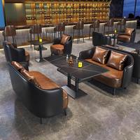Ensemble de table et de chaises de style métallique de haute qualité pour bar, restaurant à thème, restaurant