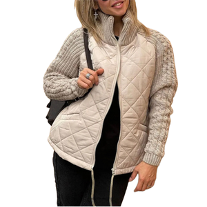 2025, ropa de moda de alta calidad para mujer, diseño de sudadera cálida para invierno, diseño personalizado de peso pesado, chaquetas para mujer al por mayor - Product Image 1