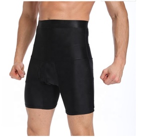 Pantaloncini Modellanti da <span class=keywords><strong>Uomo</strong></span> a Vita Alta con Controllo Pancia e Compressione per il Supporto della Postura - Product Image 2
