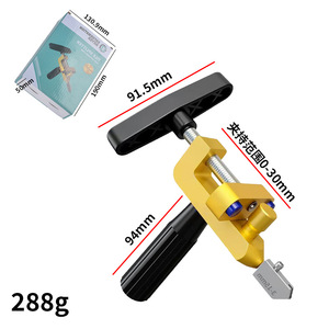 Portable Tile Cutter 5 Mm Diamond Blade For DIY Projects Cutting <b>Tool</b> With Gold Handle - Product Image 2