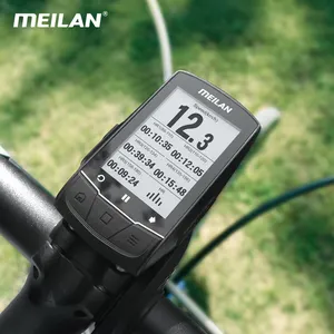 Ordenador de bicicleta con navegacion GPS OEM 미란 M1, soporte inalambrico para ciclismo Strava y Komoot ordenador Ebike de