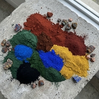 Pigments d'oxyde de fer à forte teinte, oxyde de fer enduit de silane, oxyde de fer rouge Bayferrox