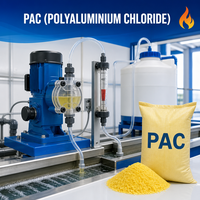 Floculante PAC, Cloruro de Polialuminio, Coagulación Rápida, Tratamiento de Agua
