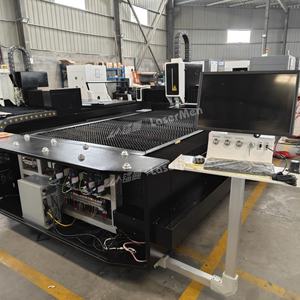 Machine de découpe laser hybride à fibre CO2 LaserMen-1325CF avec tête Raytools, commande Ruida, servomoteur pour travaux sur métal et non-métal - Product Image 5