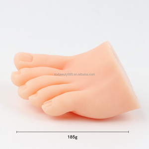 แบบจำลองฝึกทำเล็บเท้าซิลิโคนนิ่มสำหรับฝึกทำเล็บและตกแต่งเล็บ - Product Image 3