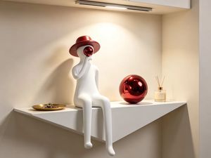 Sculpture Moderne Personnalisée en Résine : Statue <span class=keywords><strong>de</strong></span> Dinosaure Réaliste Peinte à la Main avec Socle – Décoration d'Entrée et Ornement - Product Image 3