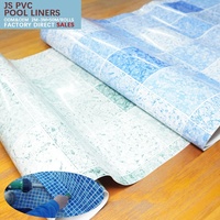 Revestimiento para Piscinas JS, Aislante Térmico para Climas Fríos, Recubierto de PVC, Impermeable, Ecológico, Resistente a las Heladas, para Piscinas de Invierno