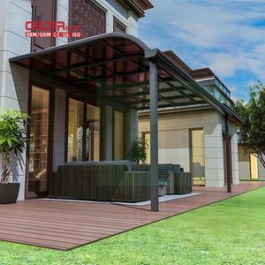 <span class=keywords><strong>Auvent</strong></span> de jardin en polycarbonate et aluminium <span class=keywords><strong>avec</strong></span> <span class=keywords><strong>moustiquaire</strong></span> UV et porte en satin pour gazebo extérieur - Product Image 1