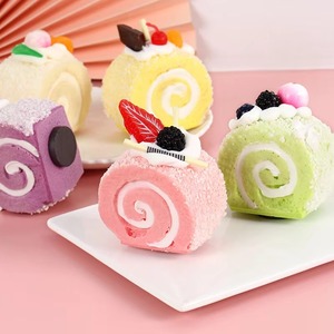 Hot Selling Sensory Fidget Cabinet Ornaments PU Foam Cake Stress Relief Window Display Model Squishy Toys for Boys Girls Like - Product Image 3