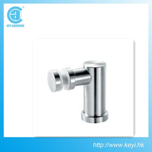 <span class=keywords><strong>Porte</strong></span> <span class=keywords><strong>coulissante</strong></span> en verre sans cadre en acier inoxydable Offre Spéciale accessoires de raccords fixes à montage mural - Product Image 1