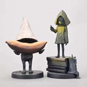 ฟิกเกอร์ Little Nightmares <span class=keywords><strong>Six</strong></span> Nome ของสะสม อนิเมะ ตัวละครในชุดเสื้อกันฝนสีเหลือง ท่าทางยืน ของขวัญ - Product Image 2
