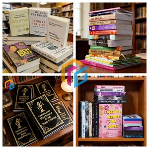 Service d'impression de livres de haute qualité avec reliure cousue en couverture rigide et dorure à chaud personnalisée pour la Bible - Product Image 2