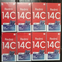 Smartphone Redmi 14C débloqué, écran original mondial de 6,88 pouces, 256 Go, charge rapide, version LTE, États-Unis, Royaume-Uni, France, Italie