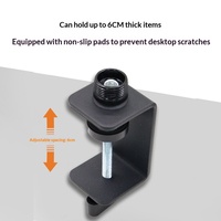 Support de microphone rotatif à 360° pliable, support cantilever de bureau pour diffusion en direct, support de micro pliable – Offre Spéciale
