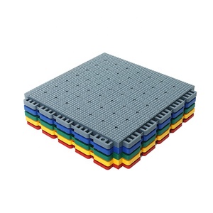 Dalles de terrain de basket-ball extérieur DIY 1x1 pied pour cour et jardin, vente en gros - Product Image 1