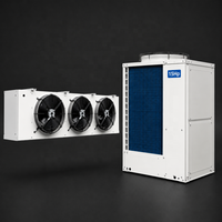 Unidad de Condensación IoT de 10-25 HP para Cámaras Frigoríficas, Unidad de Refrigeración para Cámaras Frigoríficas AHU, Procesamiento de Alimentos, Almacenamiento de Vegetales, Frutas y Carne